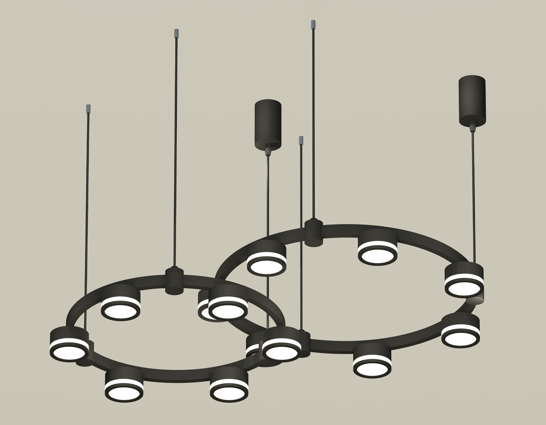 Комплект подвесного светильника Techno Ring с акрилом XR92091003 XR92091003