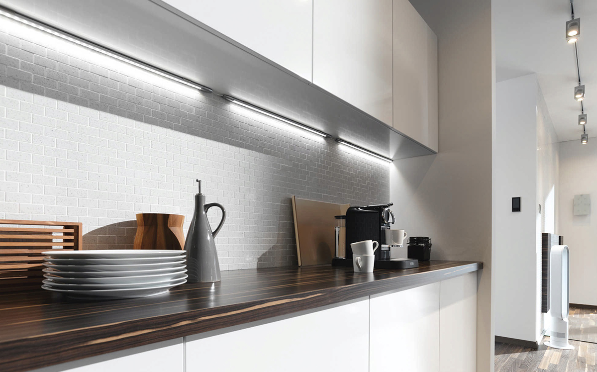 Как можно обыграть LED-освещение на кухне