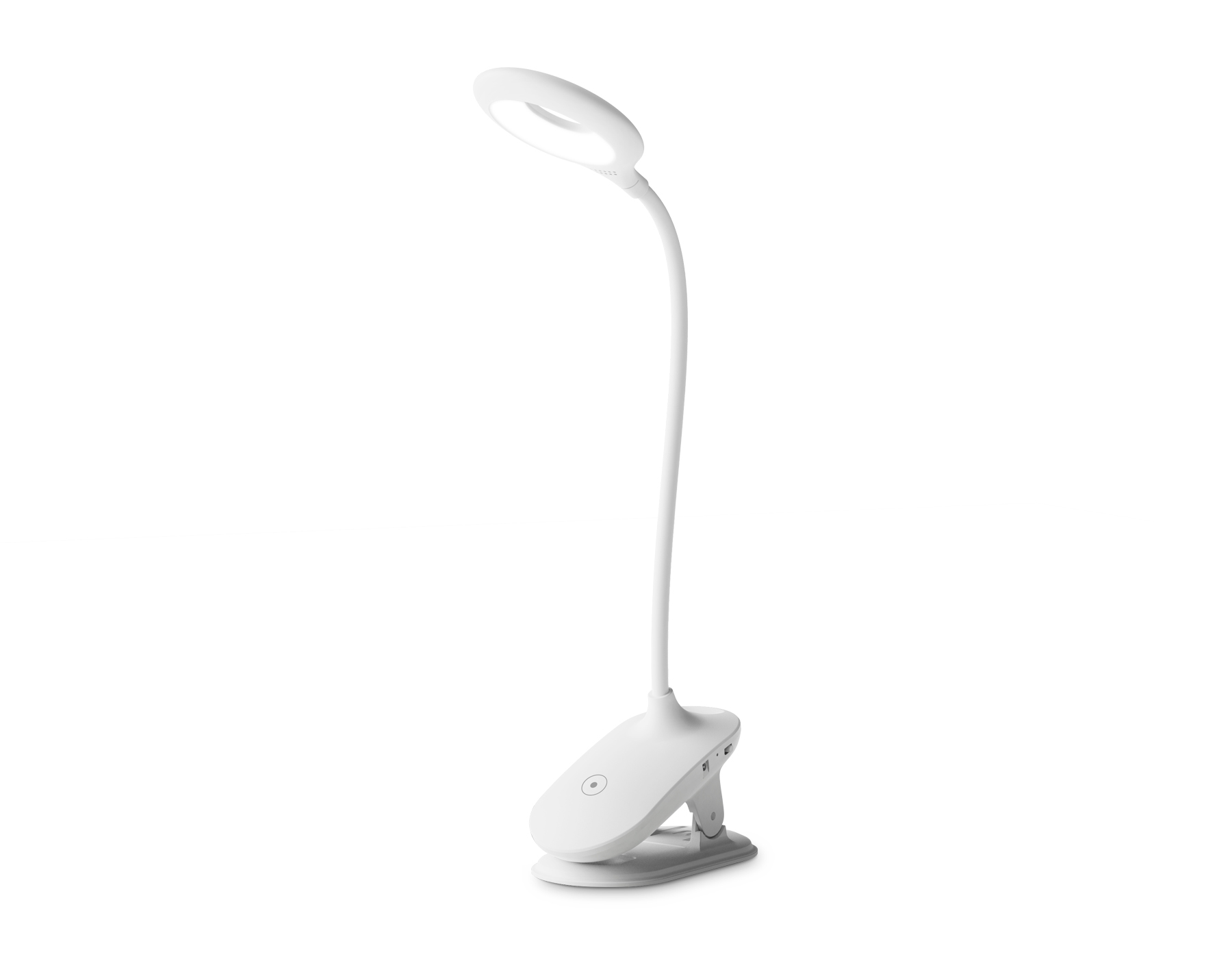Светодиодная настольная лампа с прищепкой, гибкой ножкой и аккумуляторной батареей DE700 DE700
