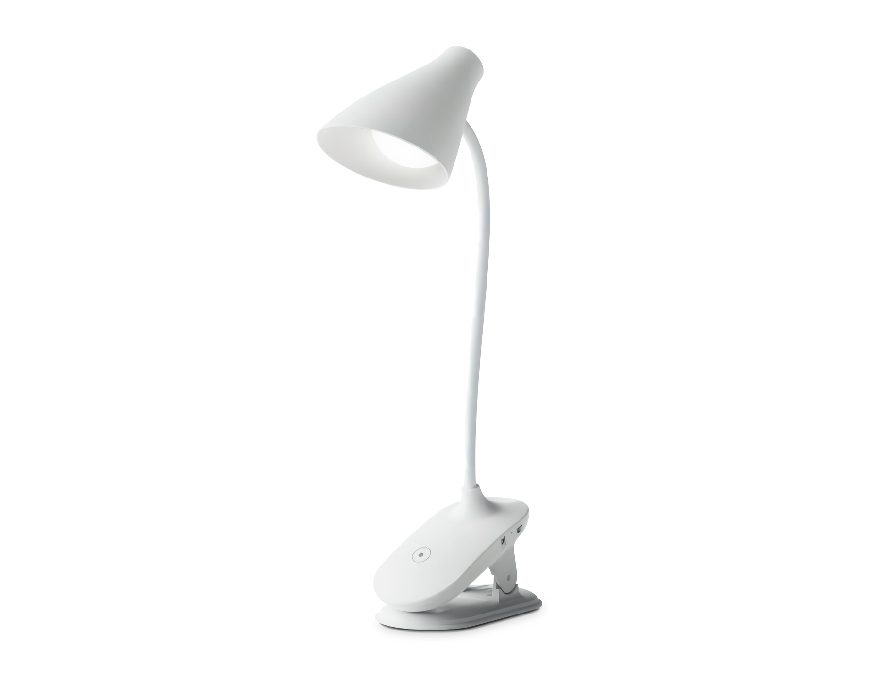Светодиодная настольная лампа с прищепкой, гибкой ножкой и аккумуляторной батареей DE705 DE705