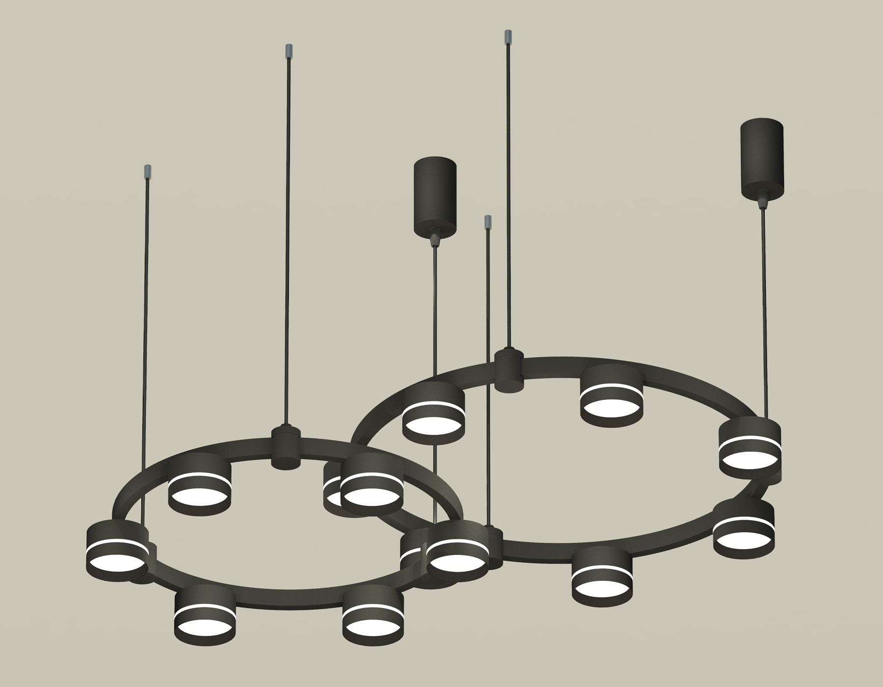 Комплект подвесного светильника Techno Ring с акрилом XR92091005 XR92091005