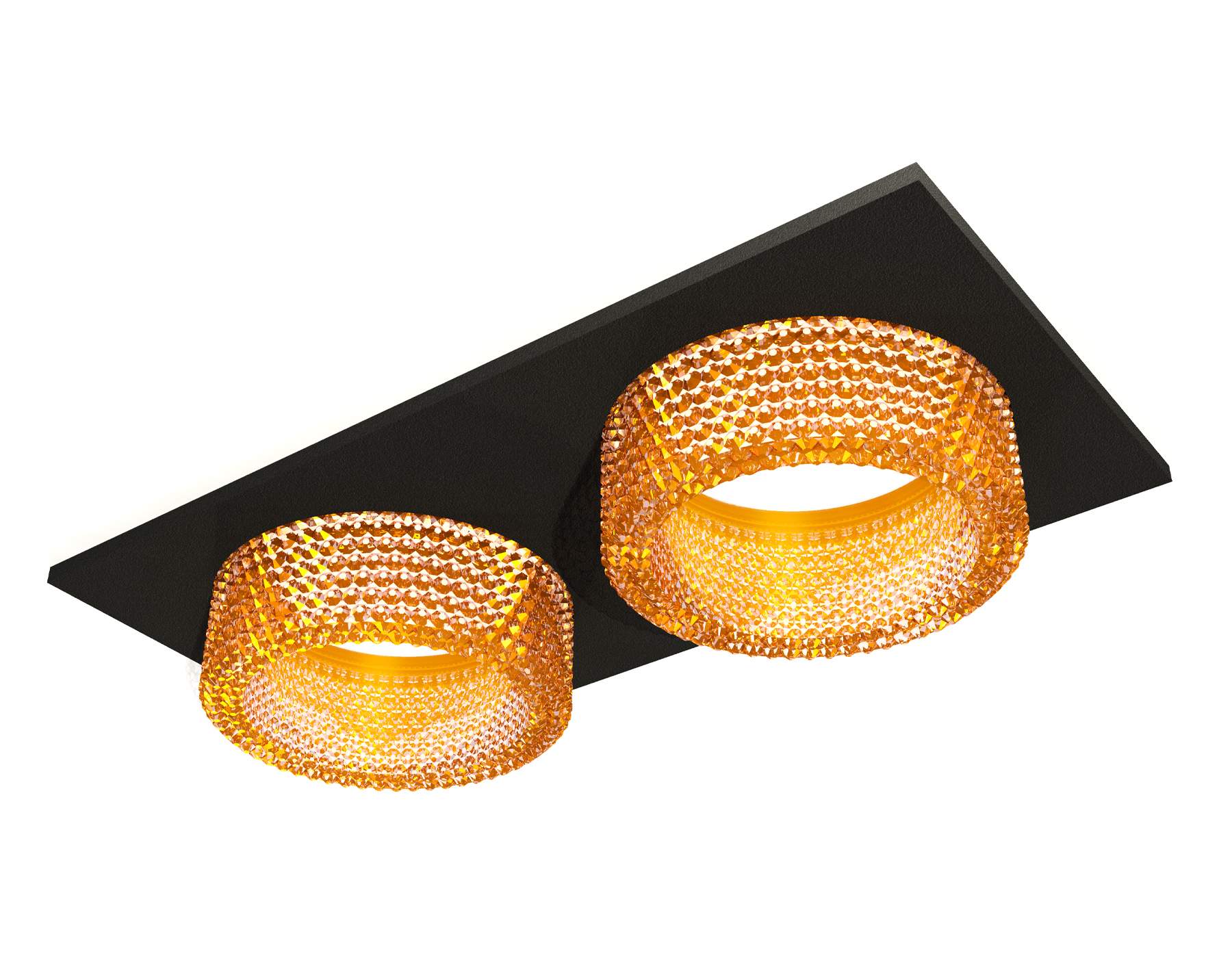 Комплект встраиваемого светильника с композитным хрусталем XC6526044 XC6526044