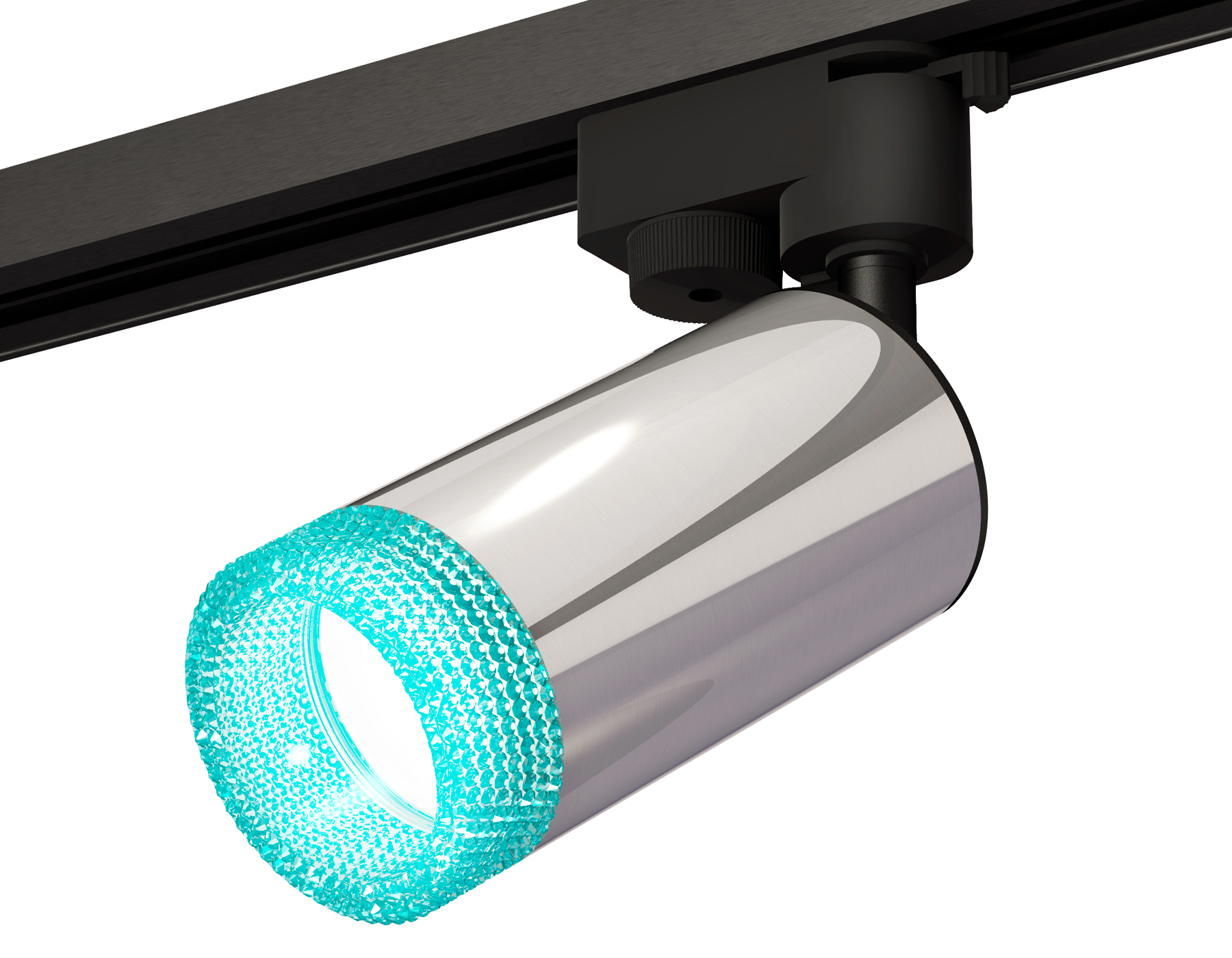 Комплект трекового однофазного светильника с композитным хрусталем XT6325002 XT6325002