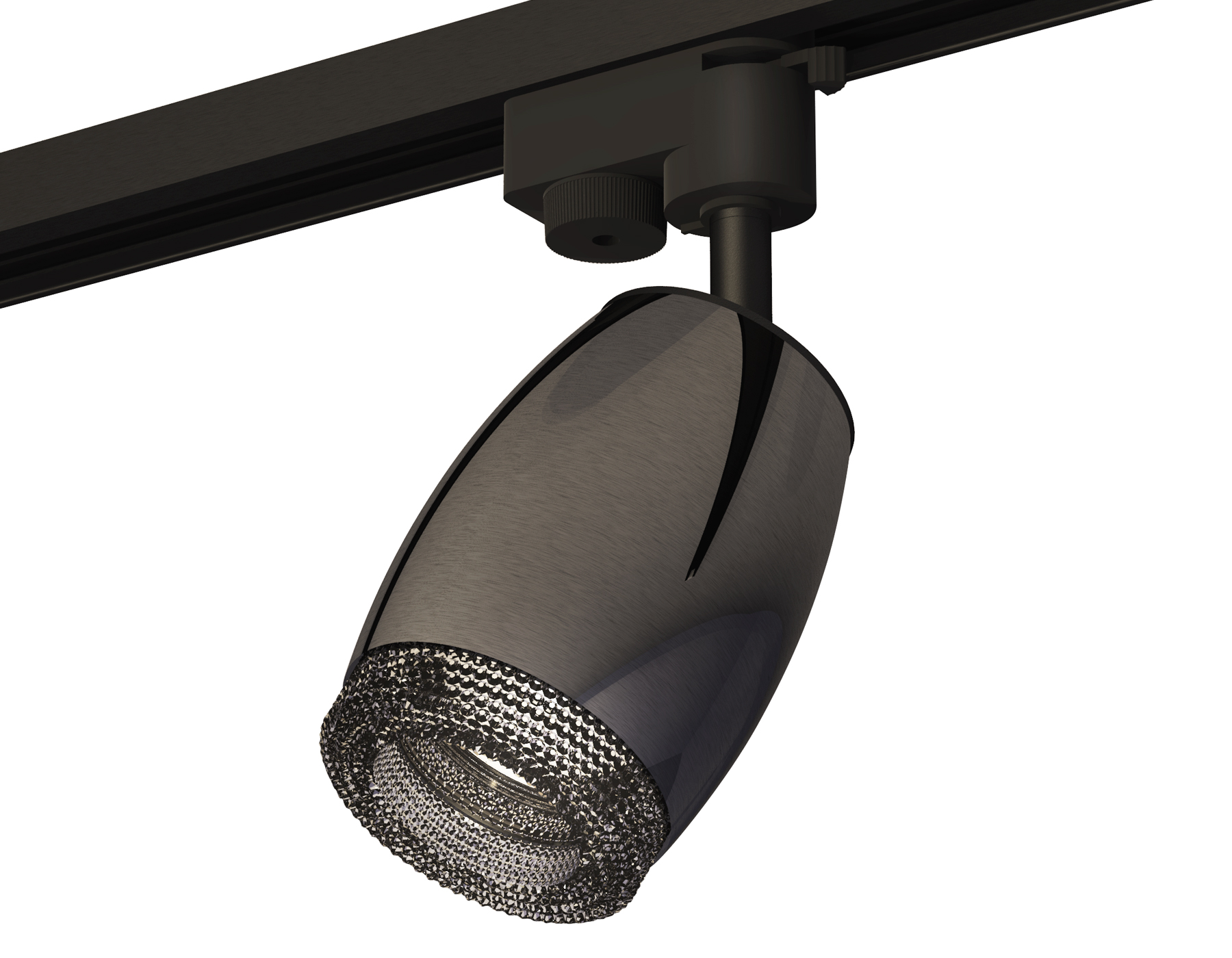 Комплект трекового однофазного светильника с композитным хрусталем XT1123005 XT1123005
