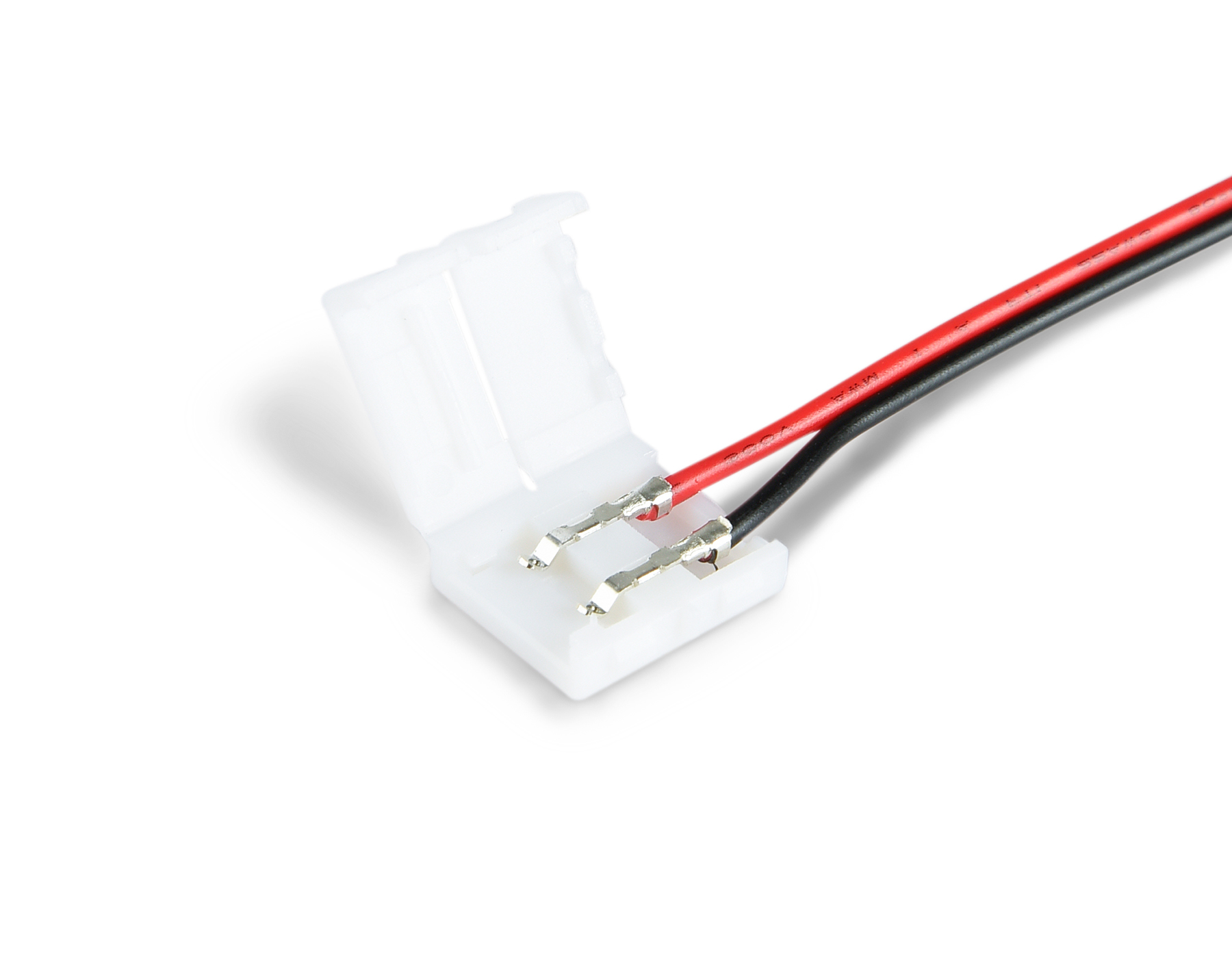Соединитель гибкий односторонний для светодиодной ленты 5050 12/24V (2 конт.) 150 мм GS7101 (10шт) GS7101 GS7101