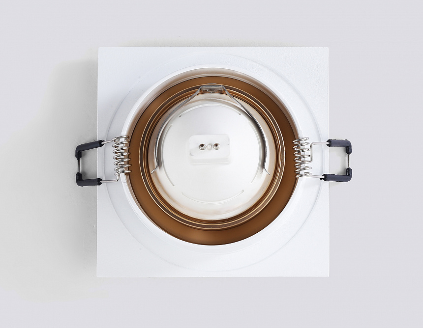 TN102728 WH/GD белый/золото GU5.3 92*92*23