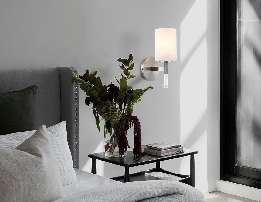 LH56255 SN/FR никель/белый матовый E27 max 60W 160*120*280