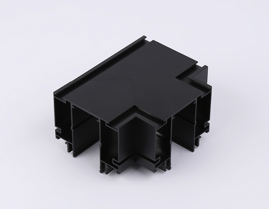 GL1044 BK черный коннектор Т-образный для корпуса в натяжной потолок Magnetic 220V 140*100*61 GL1044 BK черный коннектор Т-образный для корпуса в натяжной потолок Magnetic 220V 140*100*61