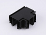 GL1044 BK черный коннектор Т-образный для корпуса в натяжной потолок Magnetic 220V 140*100*61