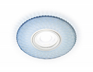 S333 FR/CLD хром/матовый хрусталь/MR16+3W(LED COLD)