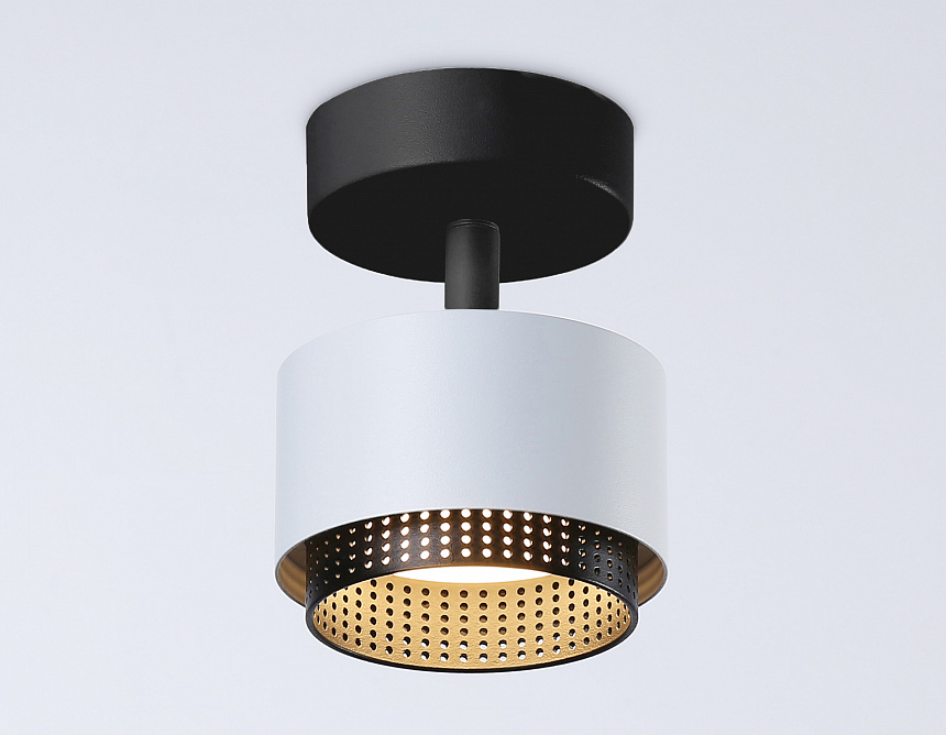 TN71279 WH/BK белый/черный GX53 max 12W D95*137