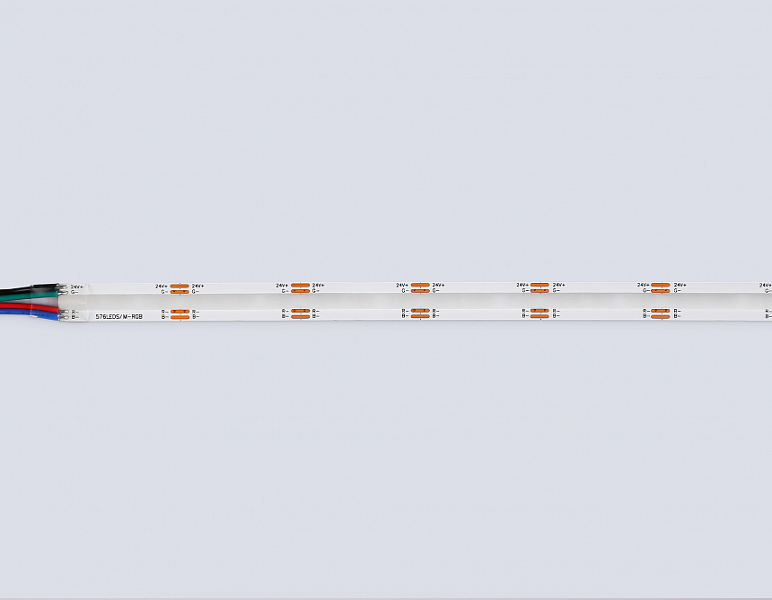 GS4951 COB 576Led/ 14W m/ 24V IP20 RGB/ 5m*10mm*3mm (4 конт.) GS4951 COB 576Led/ 14W m/ 24V IP20 RGB/ 5m*10mm*3mm (4 конт.)