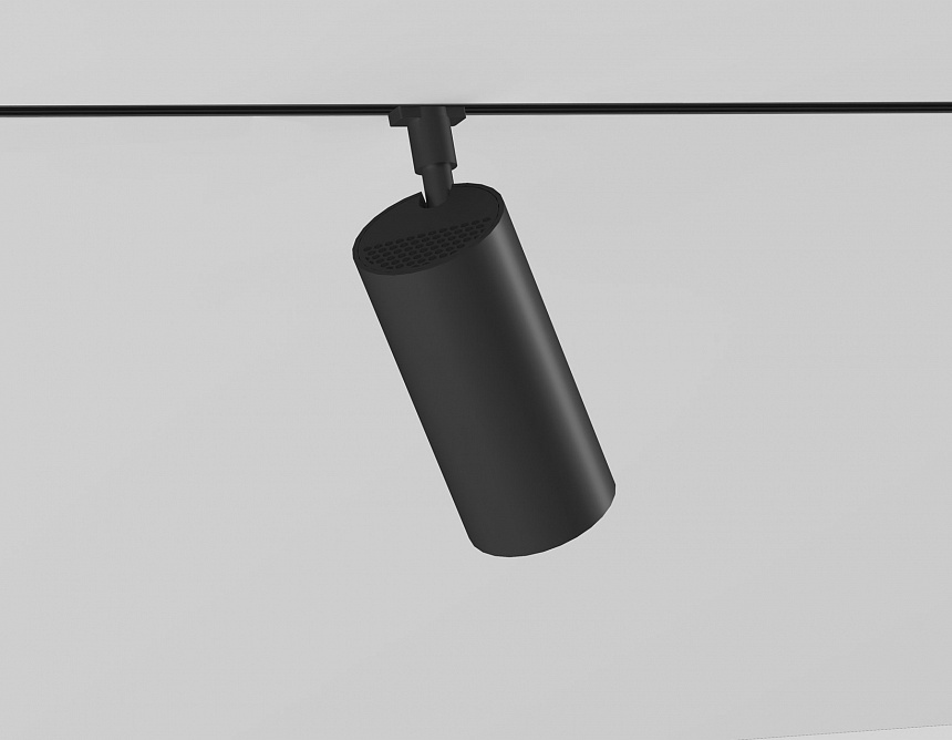 GL2310 BK черный IP20 18W 3CCT 3000/4200/6400K 48V D55*120