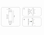 ST3821/2 BK/CL черный/прозрачный IP54 GU10/2 max 35W 310*90*160