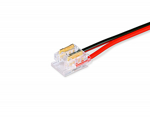 GS7895 Соединитель гибкий двухсторонний COB 12/24V для лент 8/10mm (2 конт.) (10шт)