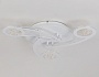 FA4475/3 WH белый 66W 3000K+BL/4200K+PU/3000K+6400K D560*75 (ПДУ ИК)
