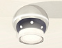 XS1104031 PSL/FR серебро полированное/белый матовый MR16 GU5.3 LED 3W 4200K (C1104, N7160)