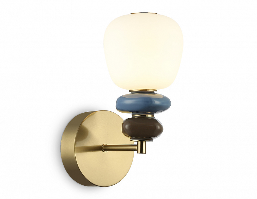 LH53168 SB/WH бронза/белый 8W 3000K 140*225*300