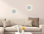 FW105 WH/S белый/песок LED 3000K/6400K 15W 240*190*50