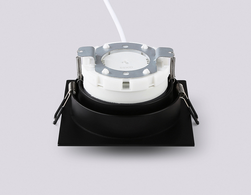 TN52339 SBK черный песок GX53 max 12W 115*115*25