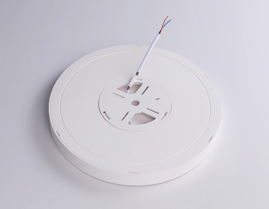 FZ1901 WH белый IP54 13W 3000K-6500K CCT-переключатель D230*25 (Без ПДУ)