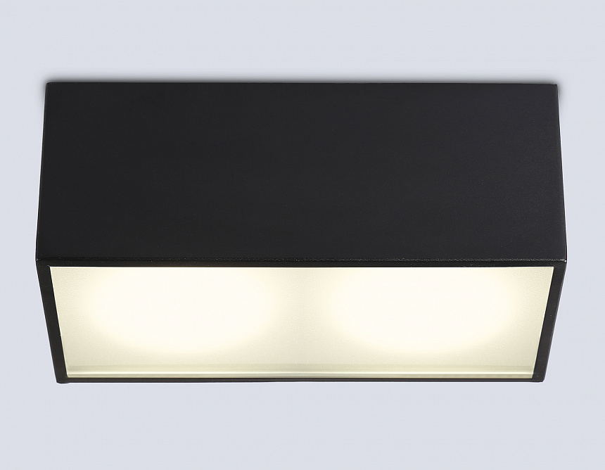 TN6535/2 BK черный IP44 GX53/2 200*100*80 TN6535/2 BK черный IP44 GX53/2 200*100*80