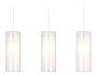 TR3675/3 CH/CL/FR хром/прозрачный/белый матовый E14/3 max 40W 640*110*900