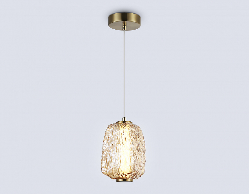 LH30101 SB/TI бронза/янтарь 8W 3000K 140*140*1575