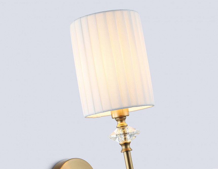 LH71506 BS/FR латунь/белый матовый E14 max 40W 230*120*310