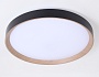 FZ1326 BK/LWD черный/светлое дерево IP20 60W 3000-6400K D490*80 (ПДУ ИК)