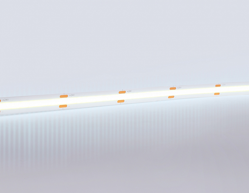 GS4753 COB 528Led/14W m/ 24V IP20 6500K/ 5m*10mm*2mm (2 конт.)