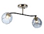 TR303008/2 SB/BK/SM  бронза/черный/дымчатый E27/2 max 40W 560*140*240