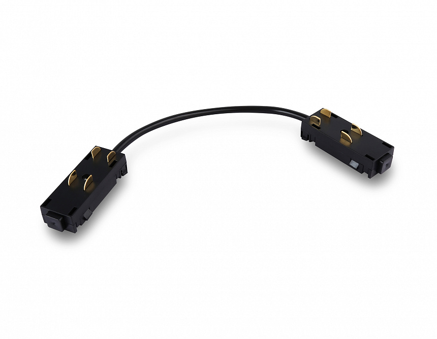 GL1110 BK черный коннектор питания гибкий для шинопровода Magnetic 220V 250*28.5*18 GL1110 BK черный коннектор питания гибкий для шинопровода Magnetic 220V 250*28.5*18