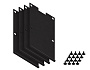 GP8501 BK черный 35*67