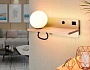 FW520 GD/LW золото/светлое дерево G9 max 40W 280*100*125 (лампа LED G9 5W 4200K в комплекте)