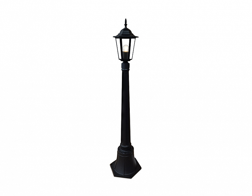 ST2037 BK/CL черный/прозрачный IP54 E27 max 40W D150*1100