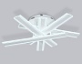 FA8903 WH/CH белый/хром 132W 3000-6400K 620*590*150 (ПДУ РАДИО 2.4G)
