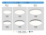 FZ2001 WH белый IP54 20W 3000K-6500K+RGB Wi-Fi Алиса/Tuya/Smart Home/Alexa D300*55 (ПДУ ИК)