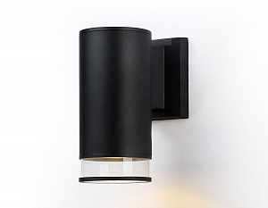 ST3819 BK/CL черный/прозрачный IP54 GU10 max 35W 187*90*160