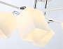 TR303088/6 WH/CH/FR белый/хром/белый матовый E27/6 max 40W 840*620*260