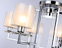 TR4418/6 CH/CL/FR хром/прозрачный/белый матовый E27*6 max 40W D748*463