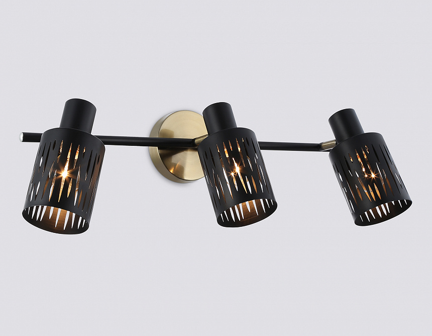 TR8669/3 BK/SB чёрный/бронза E14/3 max 60W 560*100*190