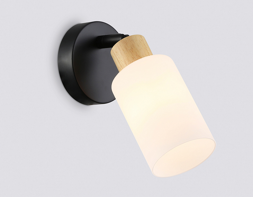 TR8720 BK/WD черный/дерево E14 max 60W 175*100*160