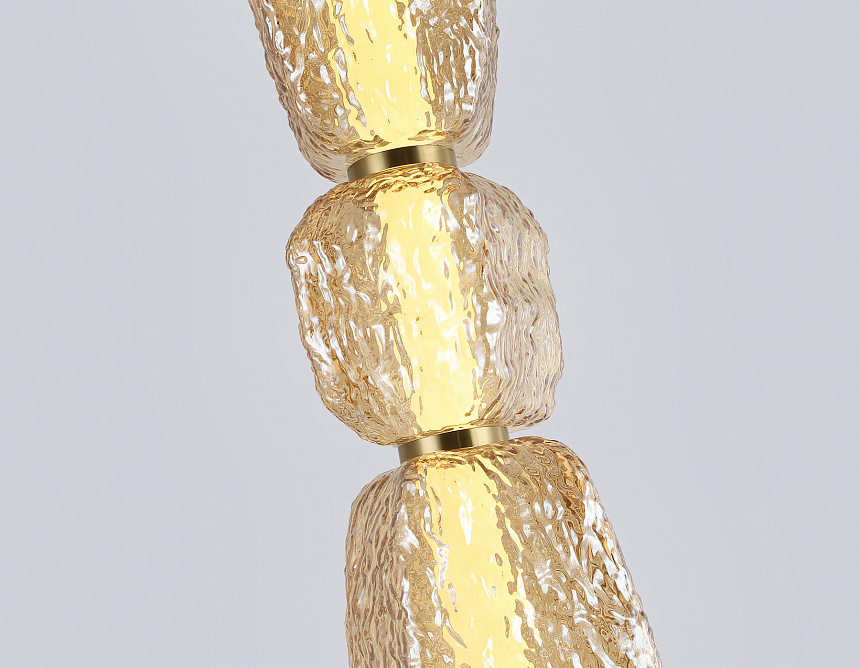 LH30112 SB/TI бронза/янтарь 35W 3000K D260*1325