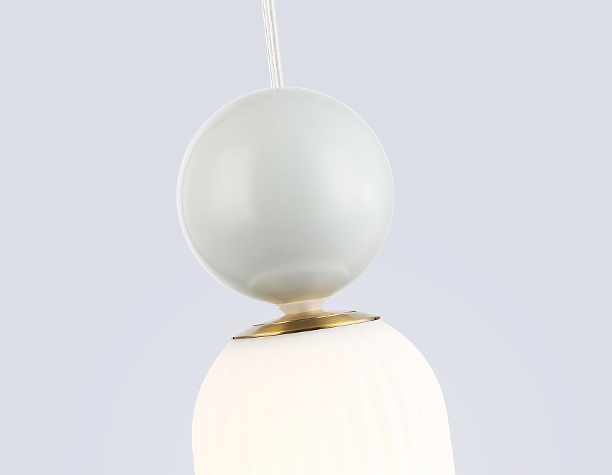 LH53108 BS/GR/FR латунь/серый/белый матовый G9 max 28W 100*200*570