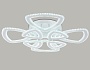 FA8863/4+4 WH белый 182W  3000K+6400K/3000K/6400K/4200K+4200K 740*740*130 (ПДУ РАДИО 2.4G)