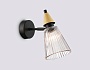 LH58118 BK/LW/SM черный/светлое дерево/дымчатый E14 max 40W 180*110*200