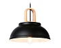 TR8192 BK/LW черный/светлое дерево E27 max 40W D290*900