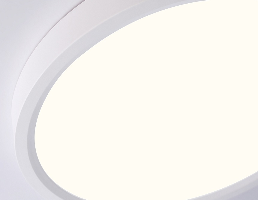 FZ1901 WH белый IP54 13W 3000K-6500K CCT-переключатель D230*25 (Без ПДУ)