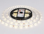 GS1901 5050 30Led/ 7.2W m/ 12V IP65 3000K/ 5000*10*2.87mm (2 конт.)